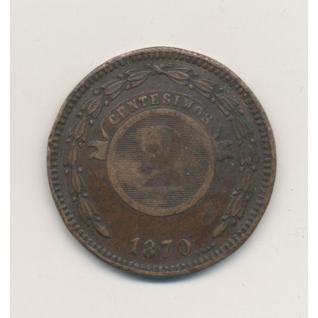 Panama - 2 centesimos - 1870