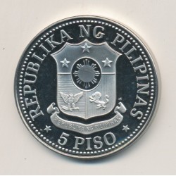 Philippines - 5 Piso - 1975 2