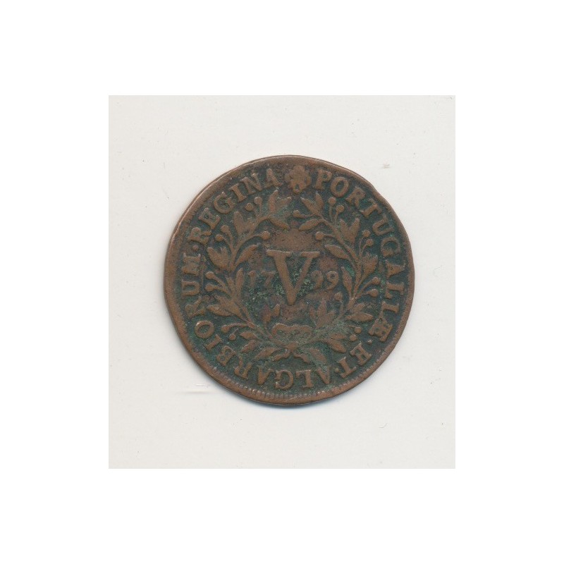 Portugal - Maria I - 5 Reis - 1799