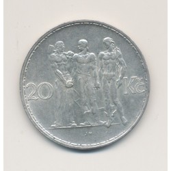 République Tchèque - 20 Korn - 1933