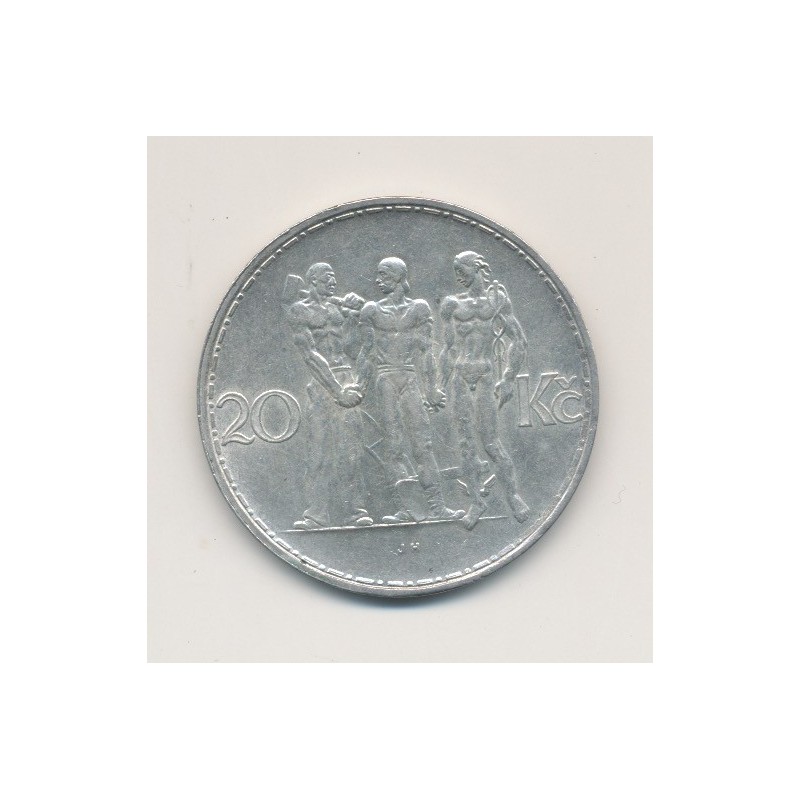 République Tchèque - 20 Korn - 1933