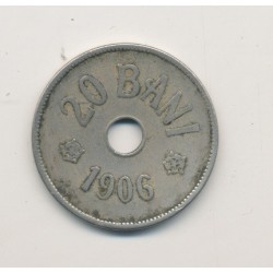 Roumanie - 20 bani - 1906