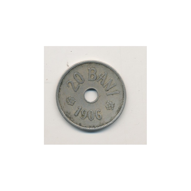 Roumanie - 20 bani - 1906