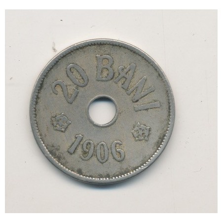 Roumanie - 20 bani - 1906