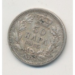Serbie - 50 Para - 1915 2