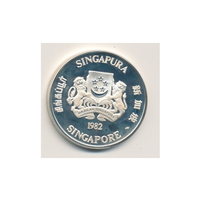 Singapour - 5 Dollars - 1982
