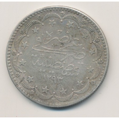Turquie - 20 Kurush - 1293/1878