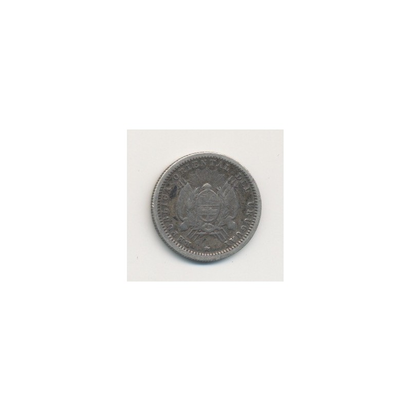 Uruguay - 10 centesimos - 1877 A