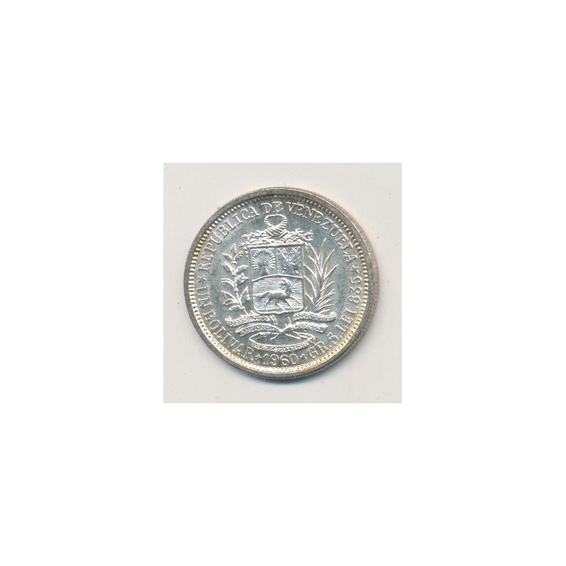 Vénézuéla - 25 centimos - 1960