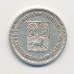 Vénézuéla - 50 centimos - 1954 2