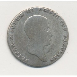 Allemagne - Prusse - 1/6 Thaler - 1814 A