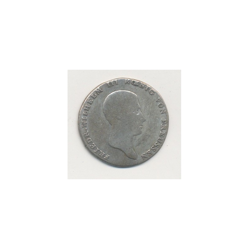 Allemagne - Prusse - 1/6 Thaler - 1814 A