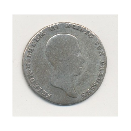 Allemagne - Prusse - 1/6 Thaler - 1814 A
