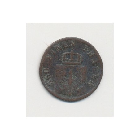 Allemagne - Prusse - 1 Pfennig - 1867 B