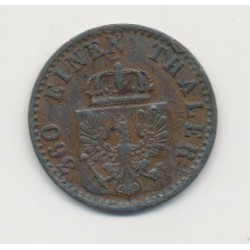Allemagne - Prusse - 1 Pfennig - 1868 B 2