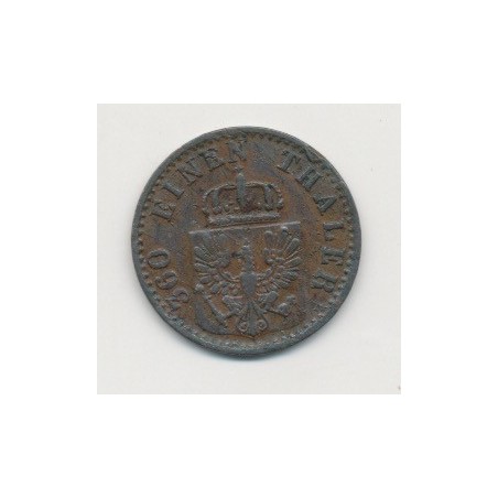 Allemagne - Prusse - 1 Pfennig - 1868 B