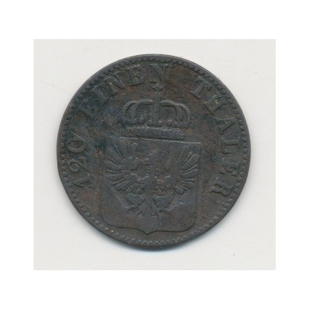Allemagne - Prusse - 3 Pfennig - 1854 A