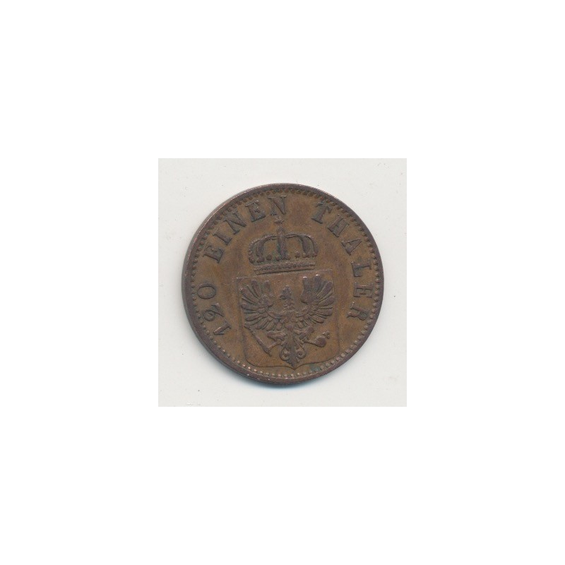 Allemagne - Prusse - 3 Pfennig - 1867 B
