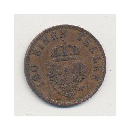 Allemagne - Prusse - 3 Pfennig - 1867 B