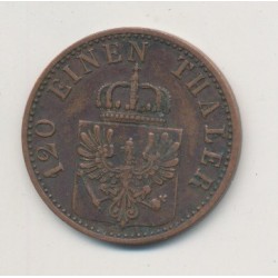 Allemagne - Prusse - 3 Pfennig - 1867 A 2