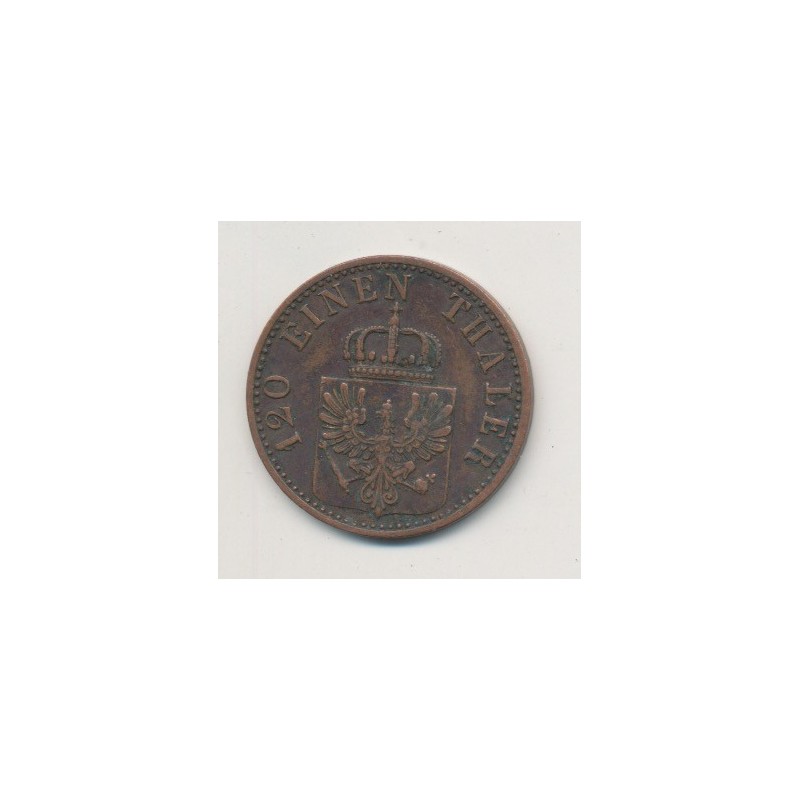 Allemagne - Prusse - 3 Pfennig - 1867 A