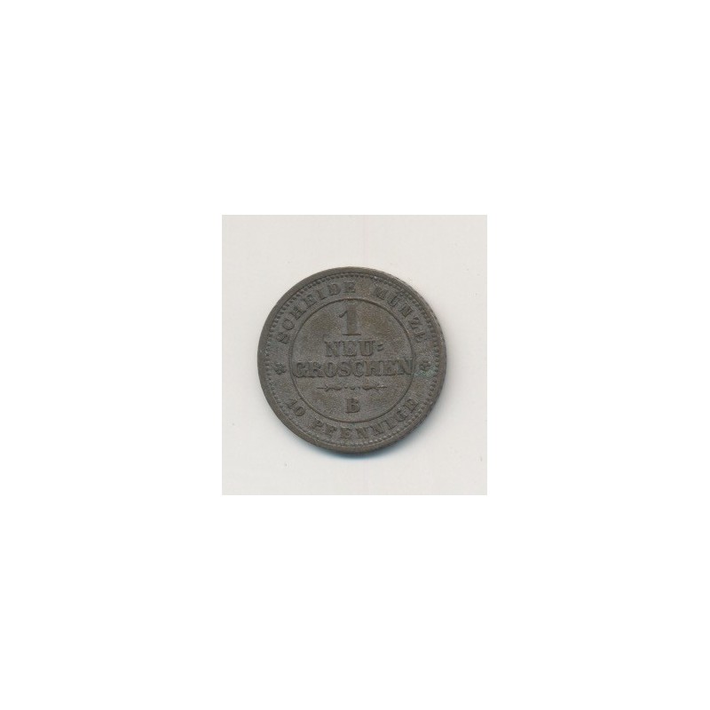 Allemagne - Saxe - 1 neu-droschen - 1863