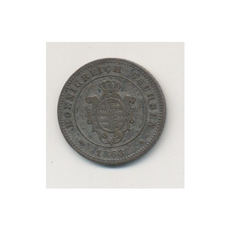 Allemagne - Saxe - 1 neu-droschen - 1863