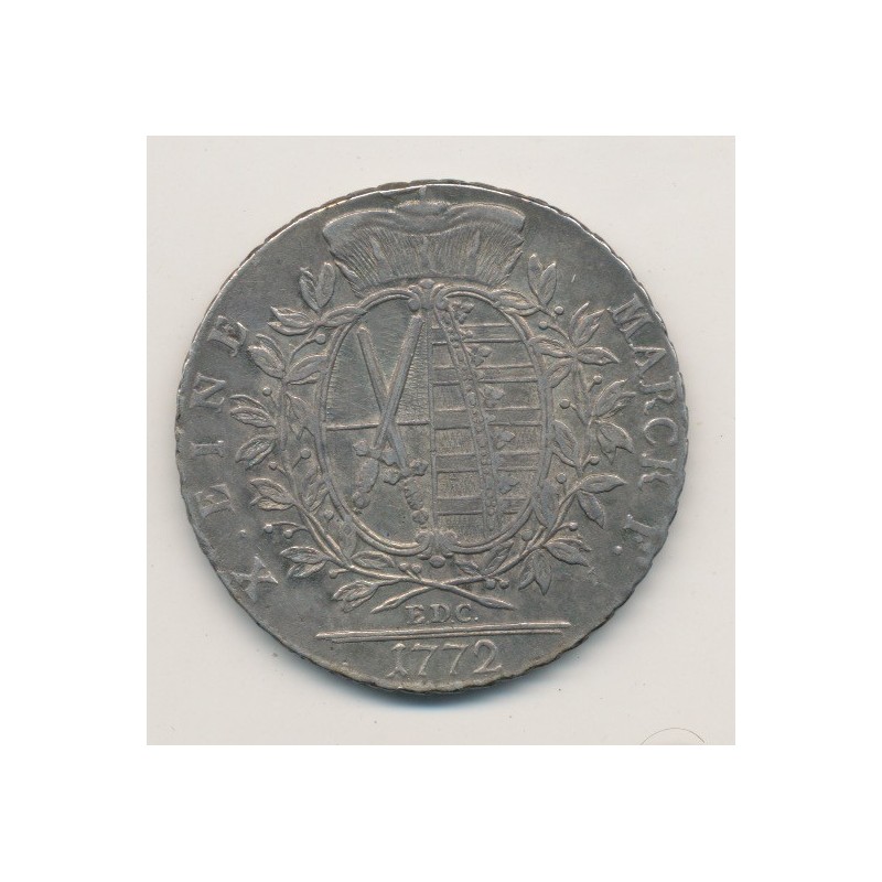 Allemagne - Saxe - Thaler - 1772 EDC