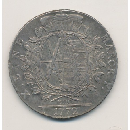 Allemagne - Saxe - Thaler - 1772 EDC