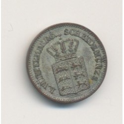 Allemagne - Wurtemberg - 1 Kreuzer - 1858