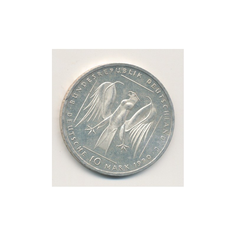 Allemagne - 10 Marks - 1990 J
