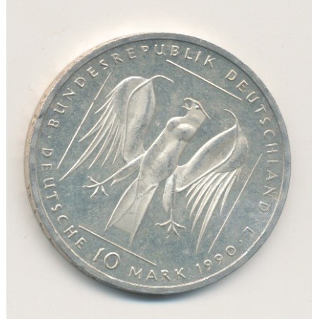 Allemagne - 10 Marks - 1990 J