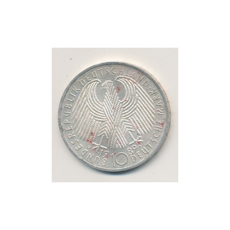 Allemagne - 10 Marks - 1989 G